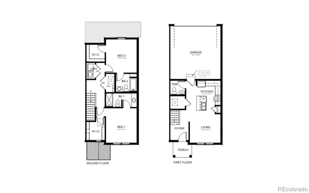 2344 Merlot Street Fort Lupton, CO 80621 - Photo 23 of 23 a picture of a floor plan