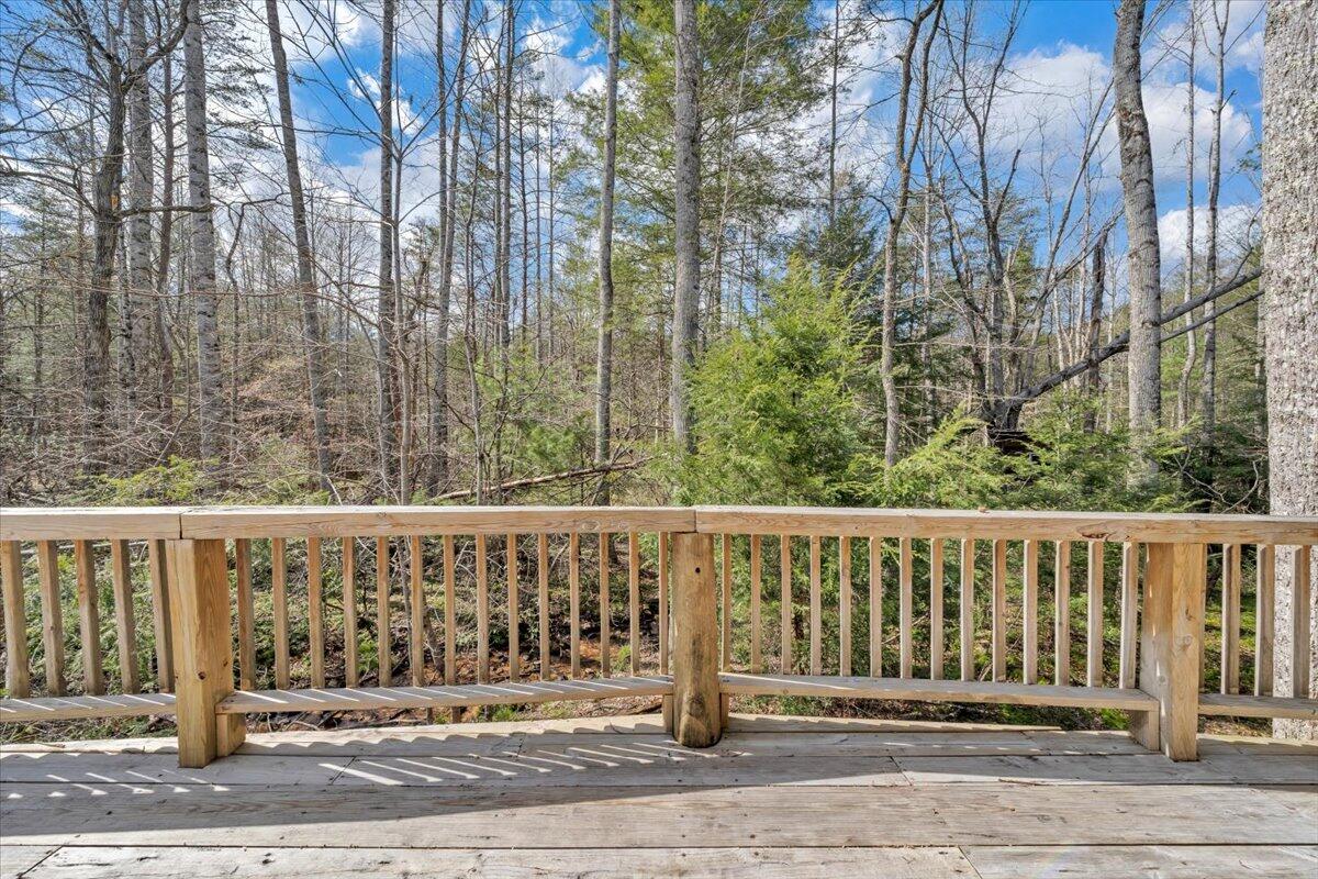 75 Johns Creek Road New Castle, VA 24127 - Photo 54 of 98 a view of a wooden deck