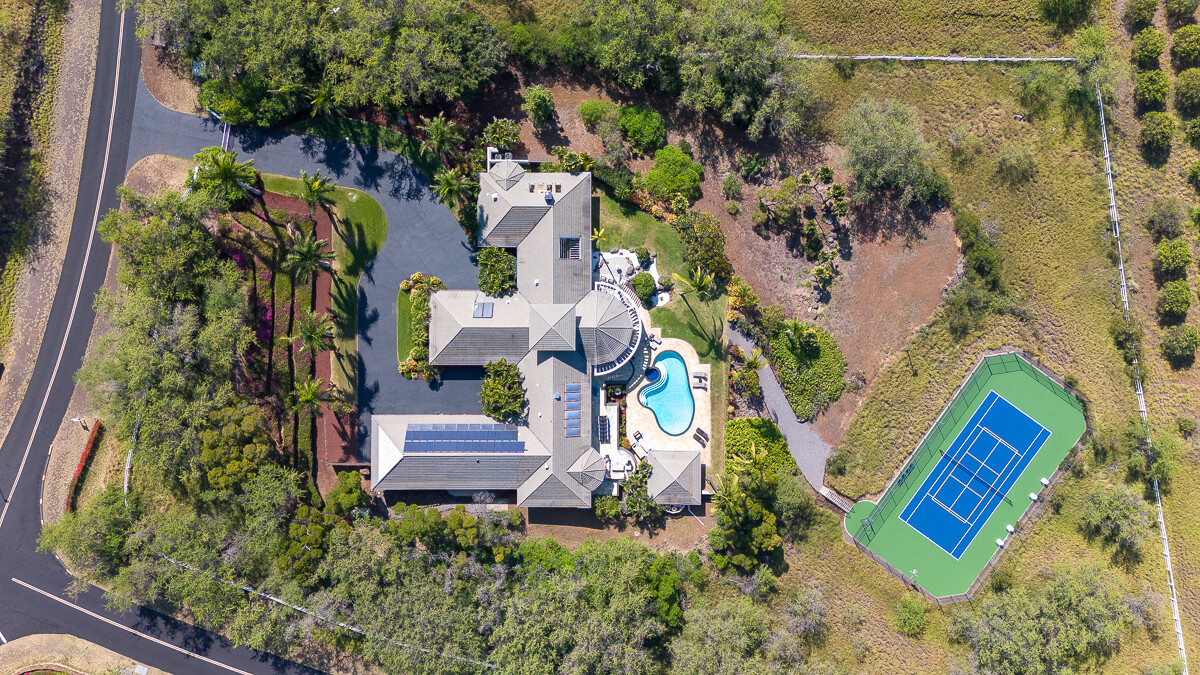 59-128 Olomana Road Kamuela, HI 96743 - Photo 3 of 30 an aerial view of a house with a garden