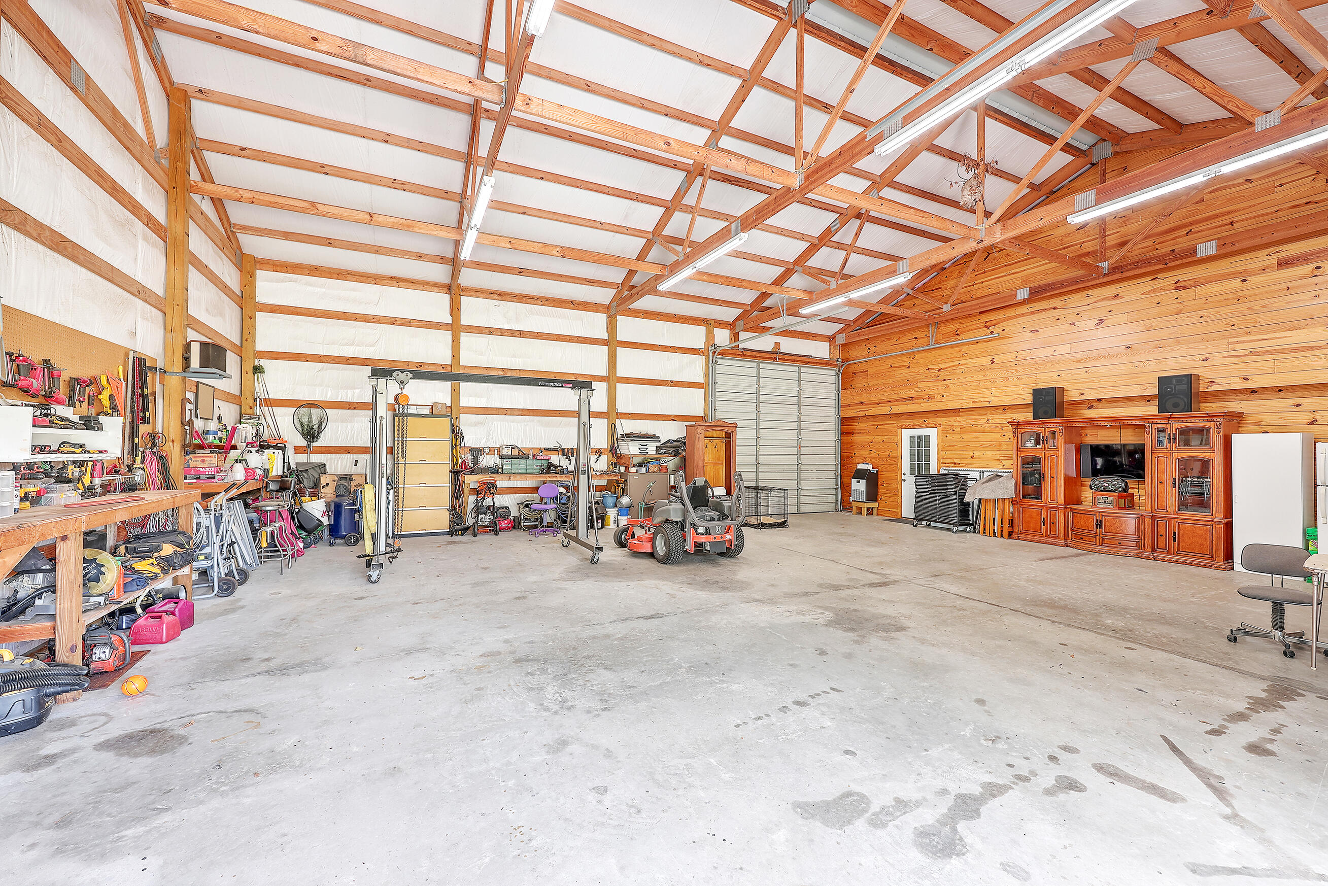 12145 Low Country Highway Ruffin, SC 29475 - Photo 41 of 73 Shed/Bunkhouse- Large workshop