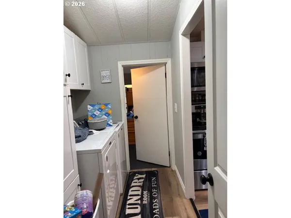 a room with storage and utility