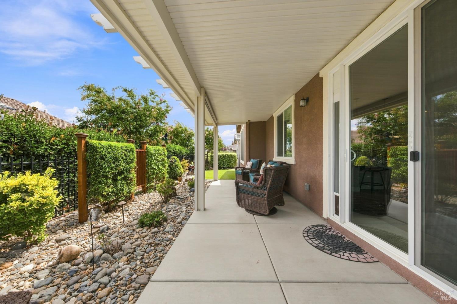 417 Marks Road Rio Vista, CA 94571 - Photo 25 of 64 spacious covered patio surrounded by low maintenance landscaping