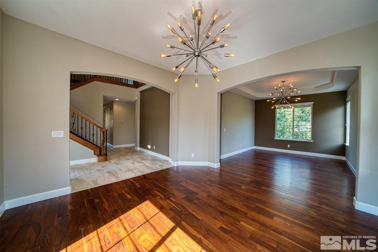 3375 Corey Drive Reno, NV 89509 - Photo 4 of 39 a view of livingroom with hardwood floor and ceiling fan