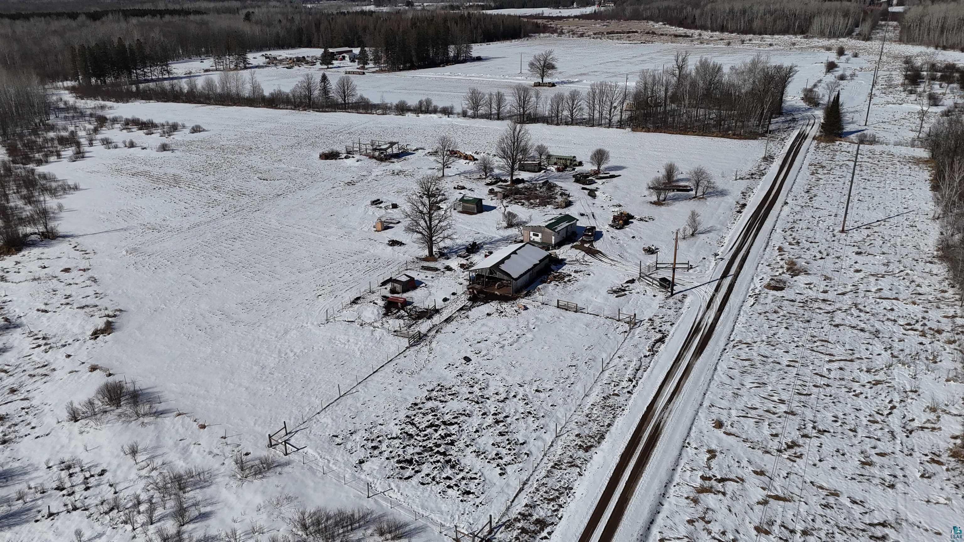 2865 Lund Road Kettle River, MN 55757 - Photo 15 of 21 View of snowy aerial view