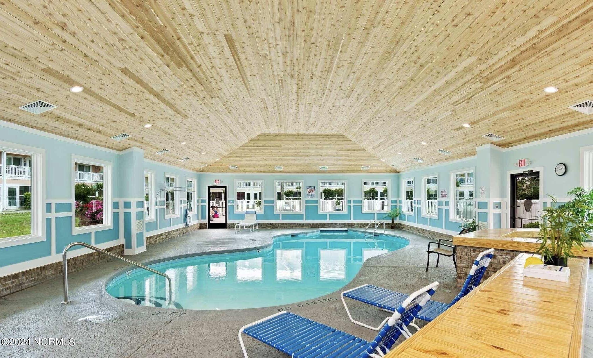 9201 Coast Guard Road, Unit G204 Emerald Isle, NC 28594 - Photo 31 of 40 indoor pool 1