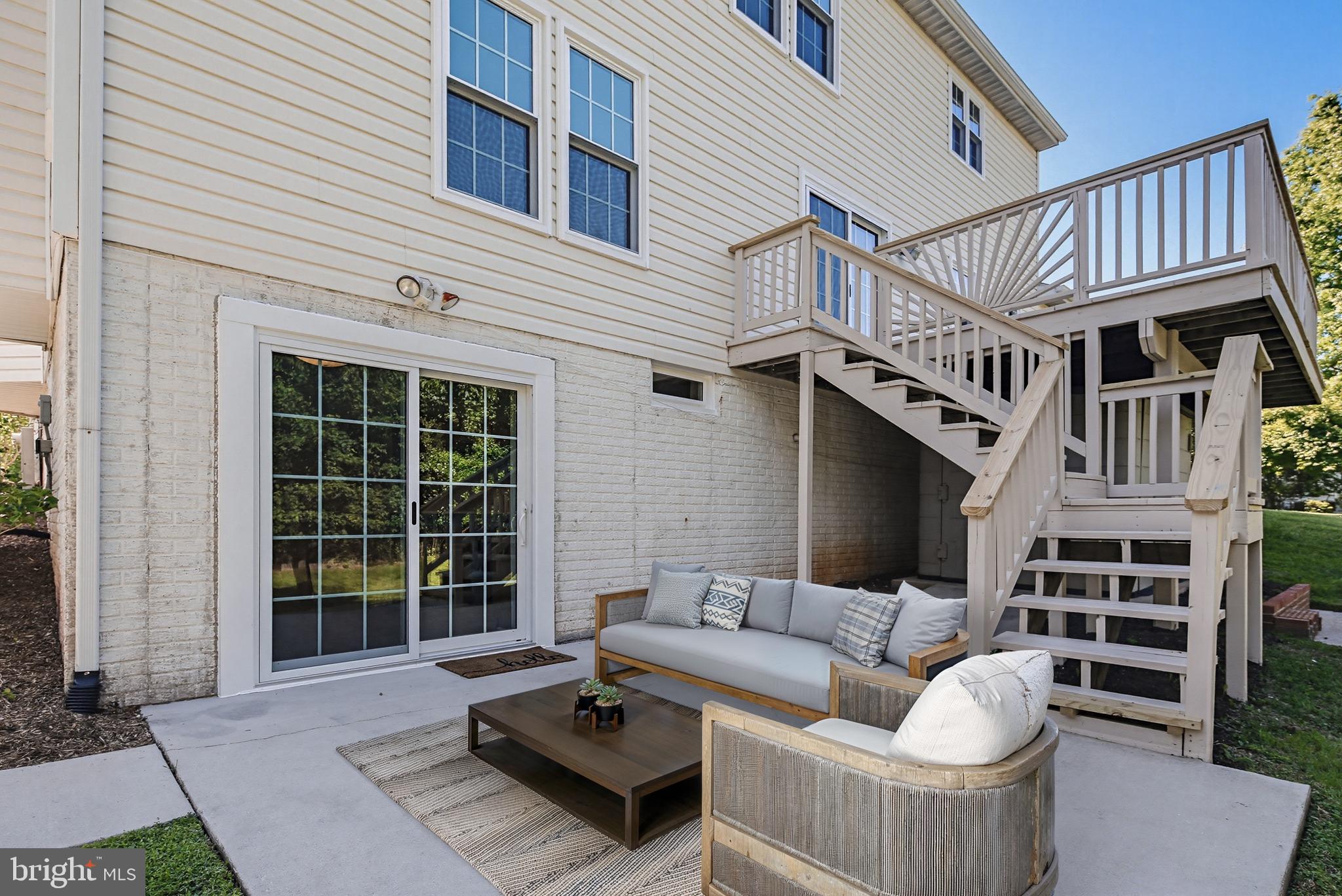 8266 Spring Branch Court Laurel, MD 20723 - Photo 64 of 73 Patio virtually staged