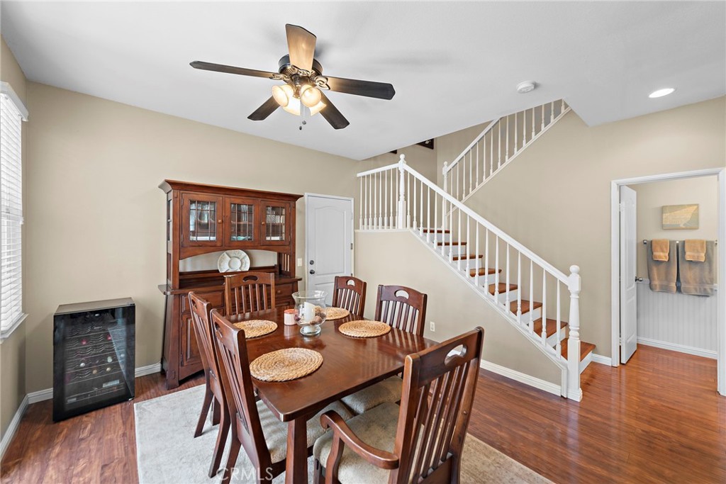 81 Mercantile Way Ladera Ranch, CA 92694 - Photo 10 of 51 a view of a dining room with furniture and wooden floor