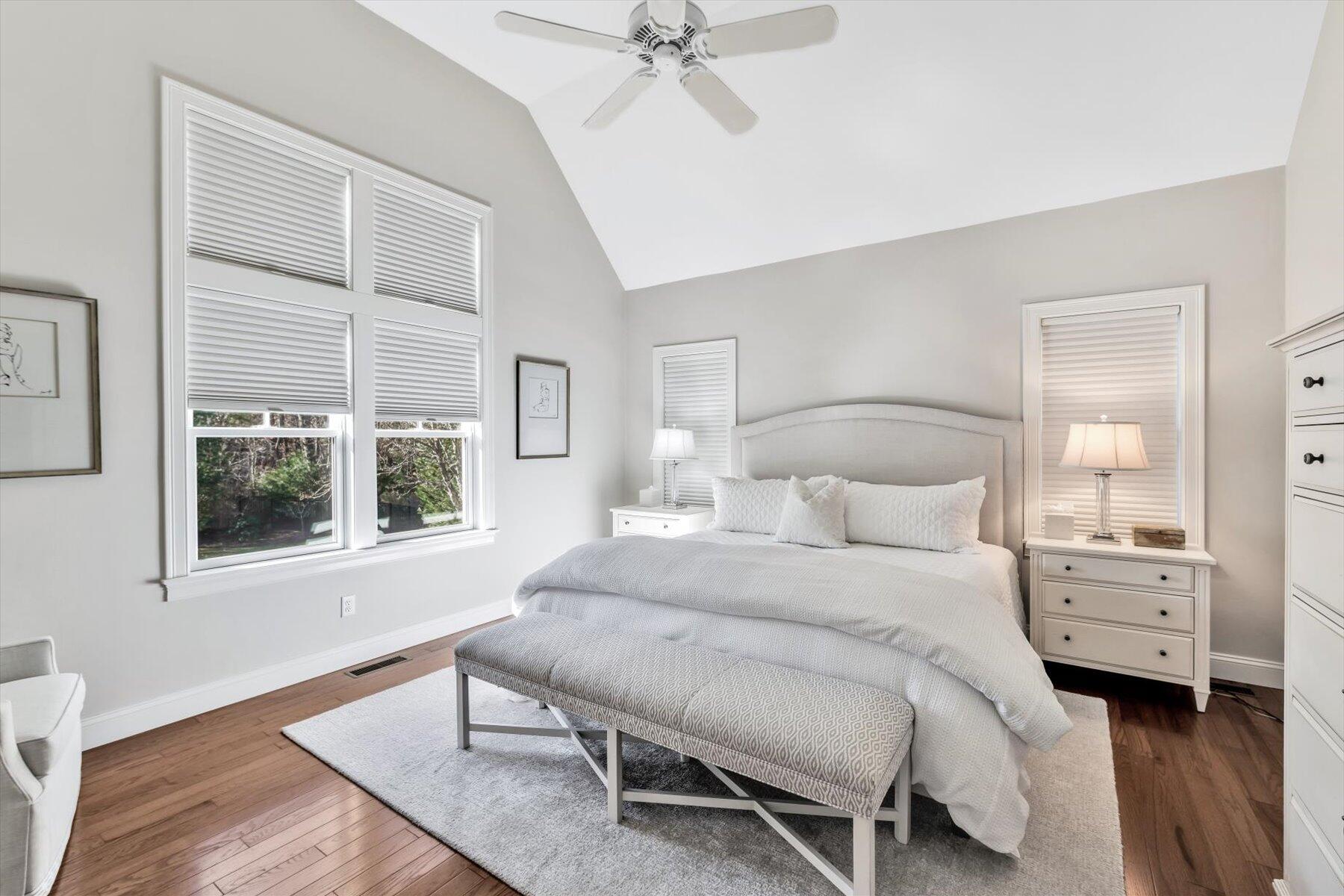 66 Eagle Drive Mashpee, MA 02649 - Photo 14 of 36 a bedroom with a bed and a window