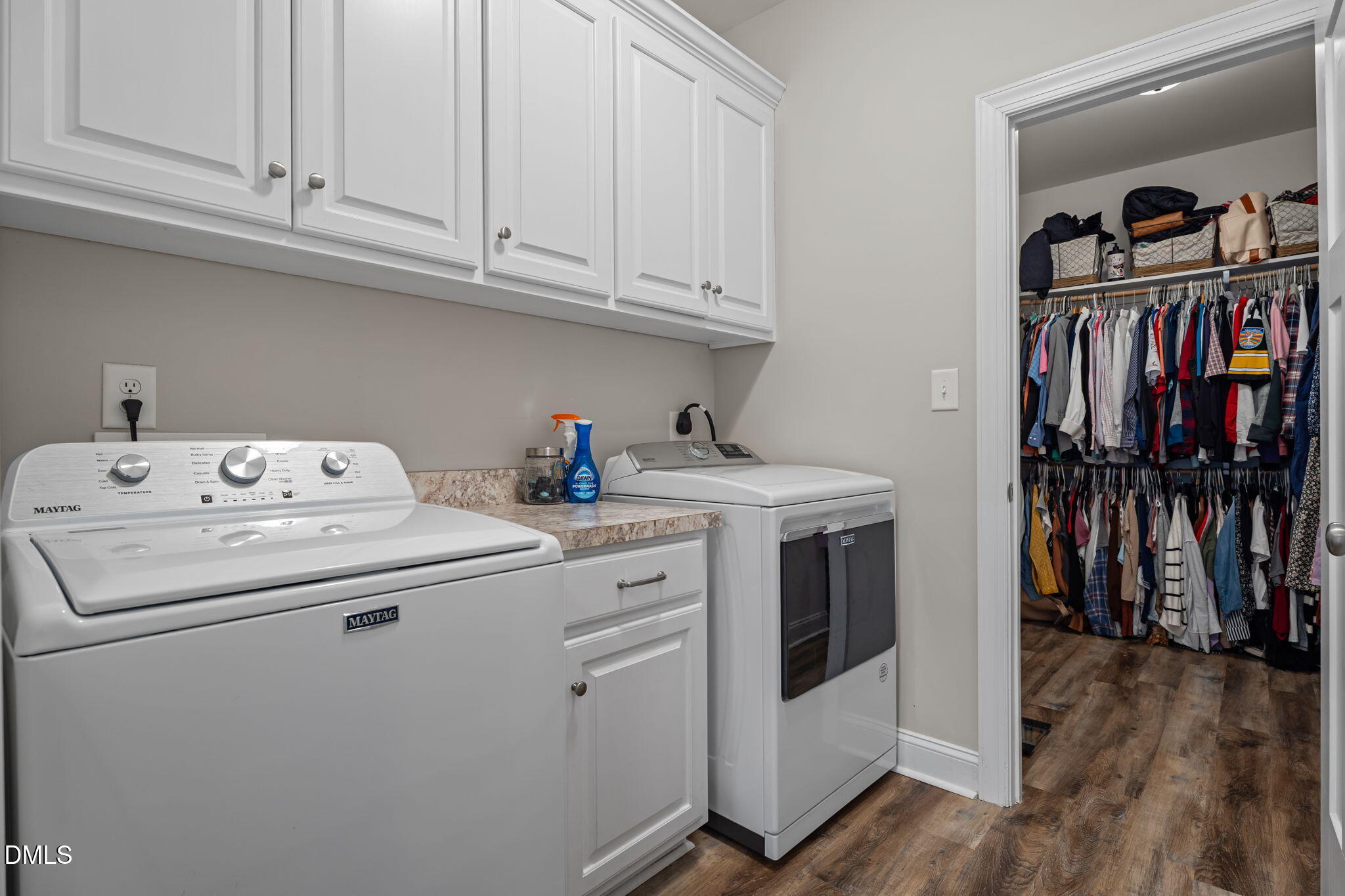 8772 Surrey Top Road Bailey, NC 27807 - Photo 21 of 42 a utility room with dryer and washer