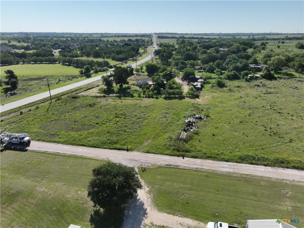 0 Fm 2268 Road Salado, TX 76571 - Photo 8 of 9 An expansive aerial perspective showcases rolling green pastures, mature trees, and surrounding countryside acreage.