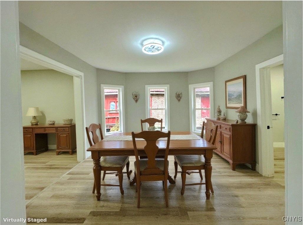 321 Pleasant Street Oneida, NY 13421 - Photo 15 of 48 First Floor Dining Room - Virtually Staged