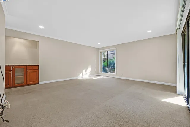 a view of an entryway with a window