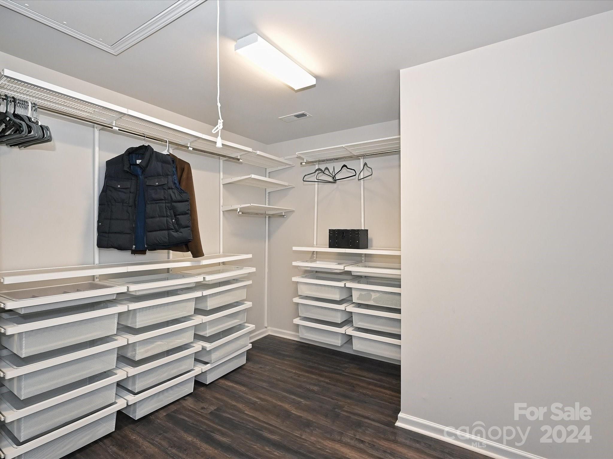4041 Woodsmill Road Indian Land, SC 29707 - Photo 27 of 36 a view of walk in closet with empty racks