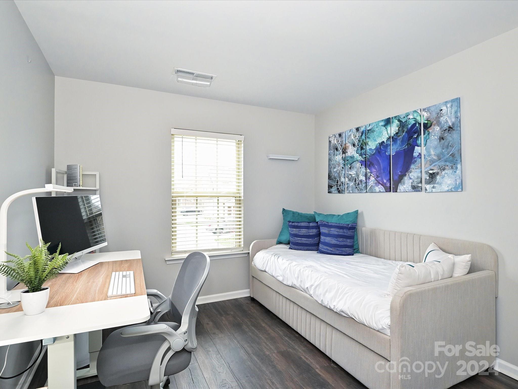 4041 Woodsmill Road Indian Land, SC 29707 - Photo 28 of 36 a bedroom with a bed and a desk