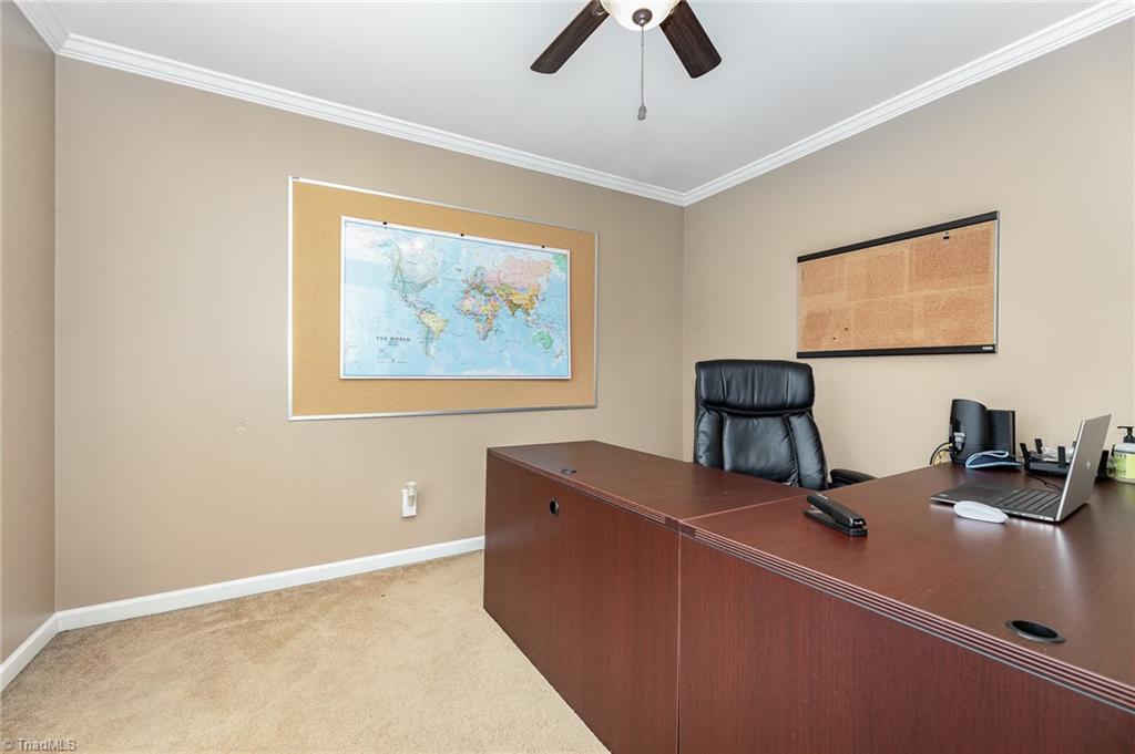 6657 Ridge Run Court Clemmons, NC 27012 - Photo 16 of 28 4th Bedroom on Upper - Used currently as an office.