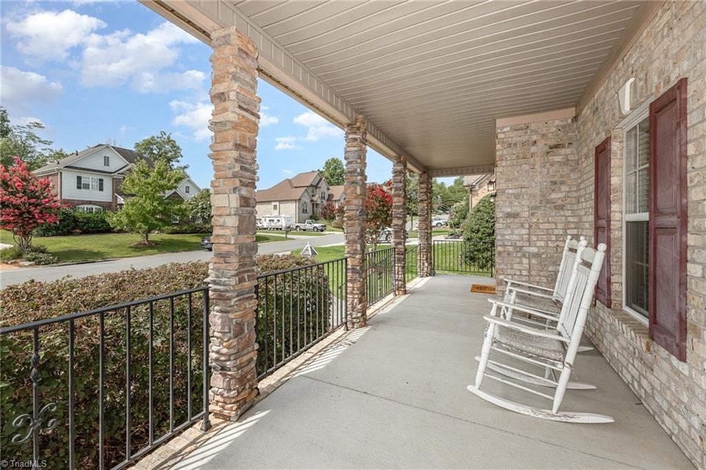 6657 Ridge Run Court Clemmons, NC 27012 - Photo 3 of 28 A Great Covered Porch. Quiet Dead End Street. Beautiful Neighborhood.