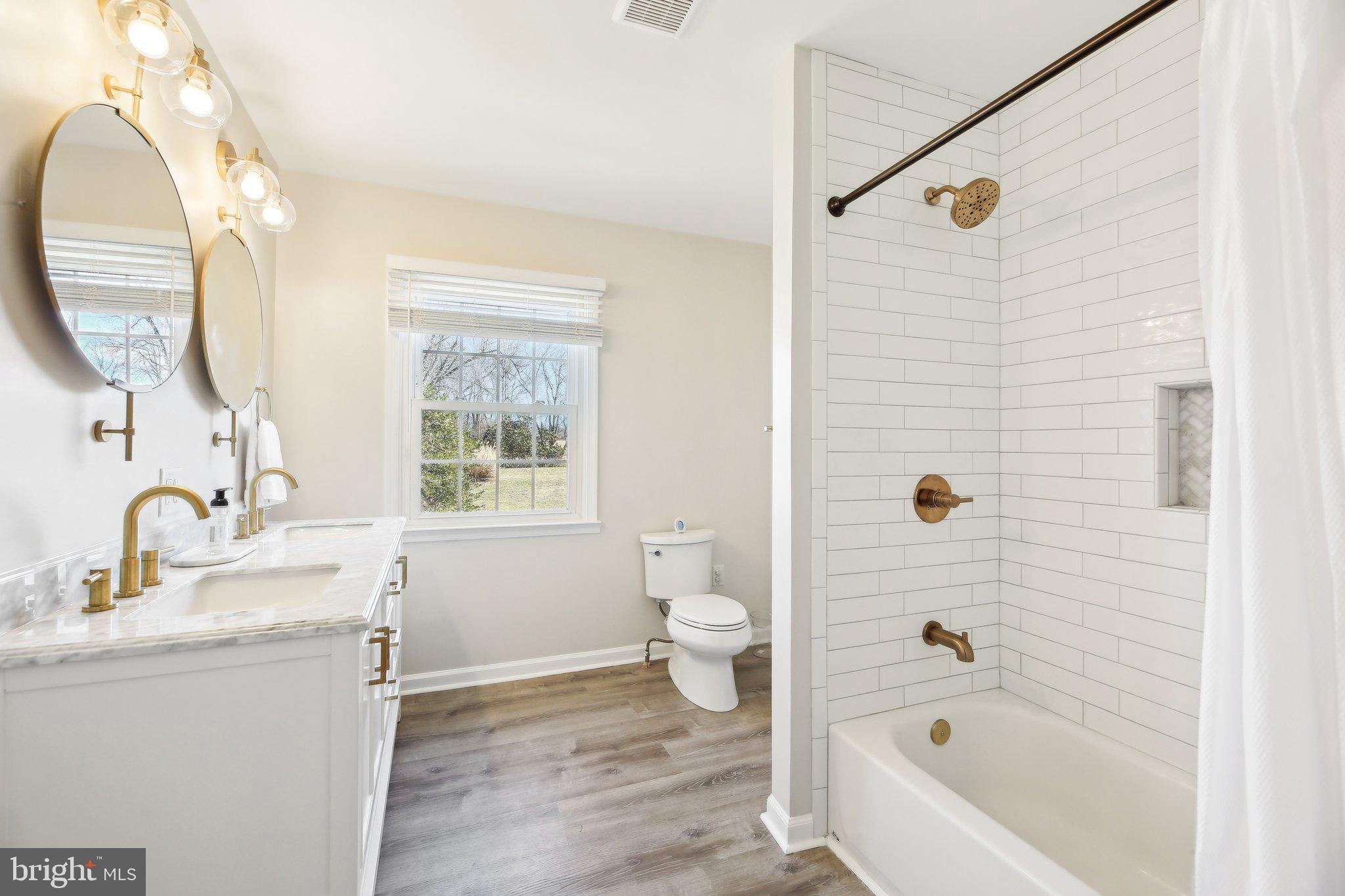 2139 Daisy Road Woodbine, MD 21797 - Photo 30 of 62 a bathroom with a sink a toilet and a mirror