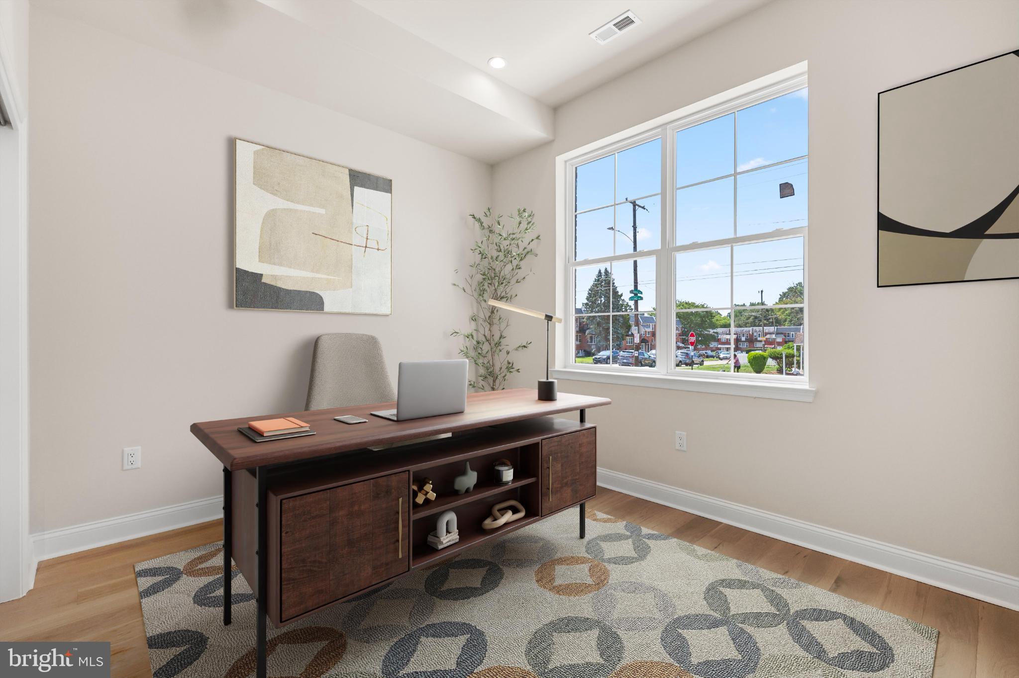 4032 (4050) Marilyn (conshohocken Ave) Drive Philadelphia, PA 19131 - Photo 17 of 42 Bright and inviting home office space.