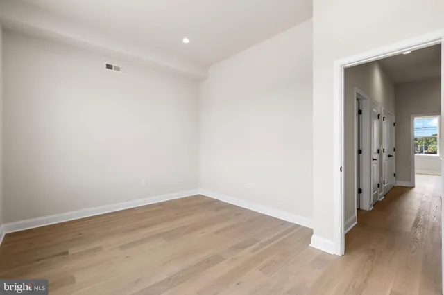 wooden floor in an empty room