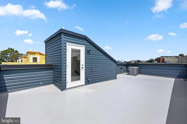 a view of a house with a balcony