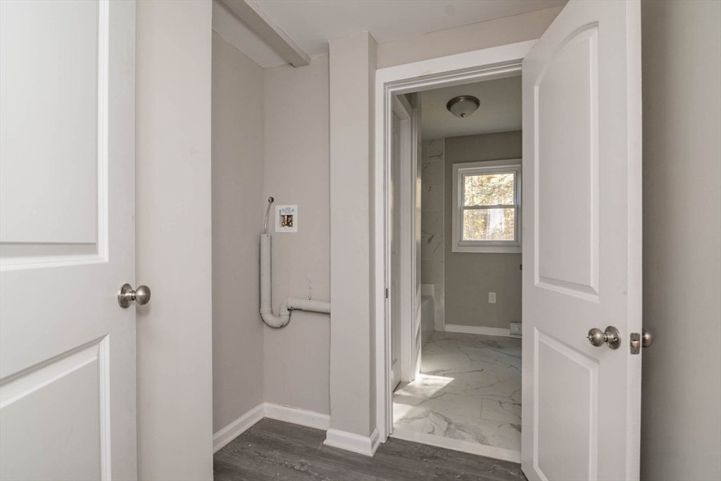 56 Ball Road Goshen, MA 01096 - Photo 26 of 33 a view of a bathroom from a hallway