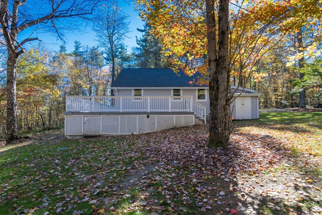 56 Ball Road Goshen, MA 01096 - Photo 5 of 33 a house view with a garden space