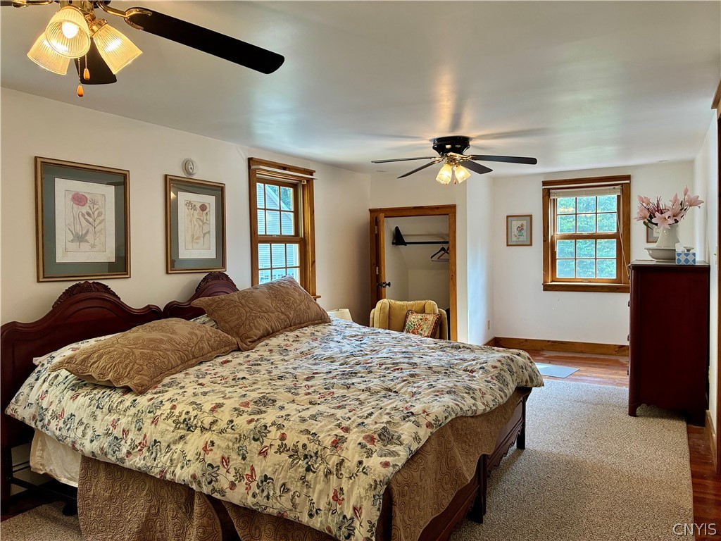 2676 County Rte 22 Orwell, NY 13144 - Photo 29 of 32 Gleaming wood window frames and classic carpeting