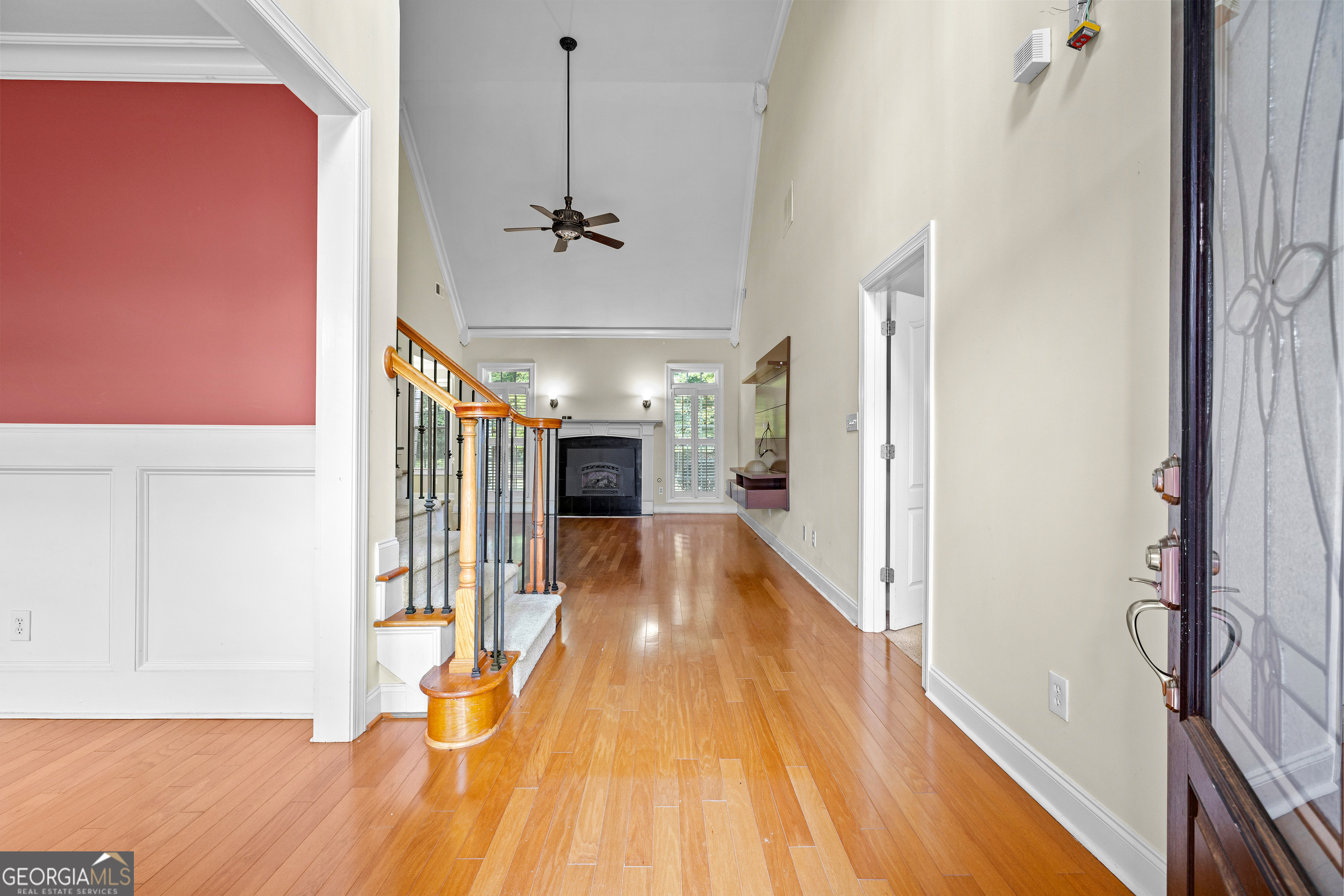 120 Shankhill Ridge Tyrone, GA 30290 - Photo 5 of 54 a view of a living room with wooden floor