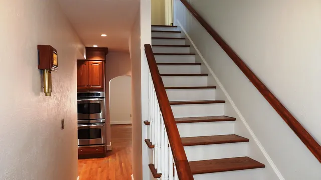 a bathroom with a light fixture and a sink