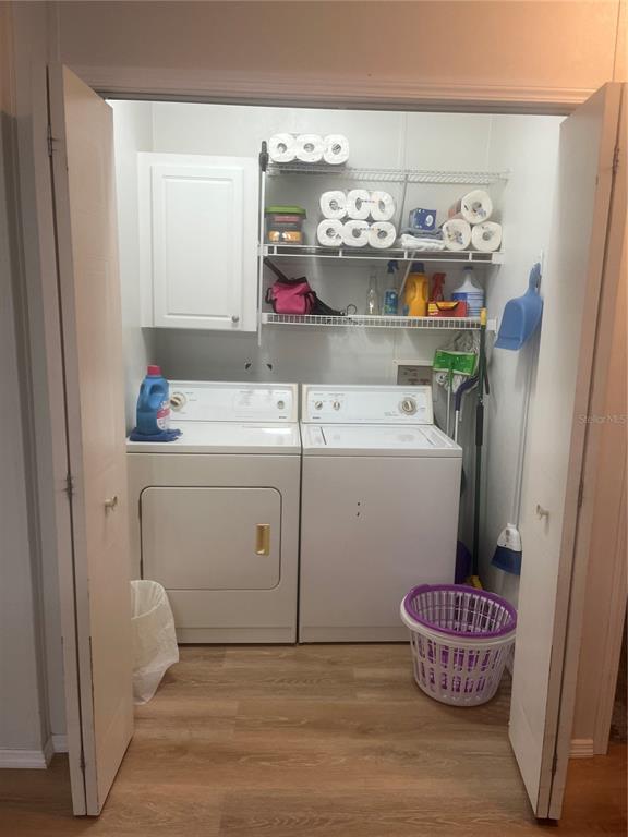 4064 Southwest 9th Way Okeechobee, FL 34974 - Photo 12 of 16 a utility room with dryer and washer