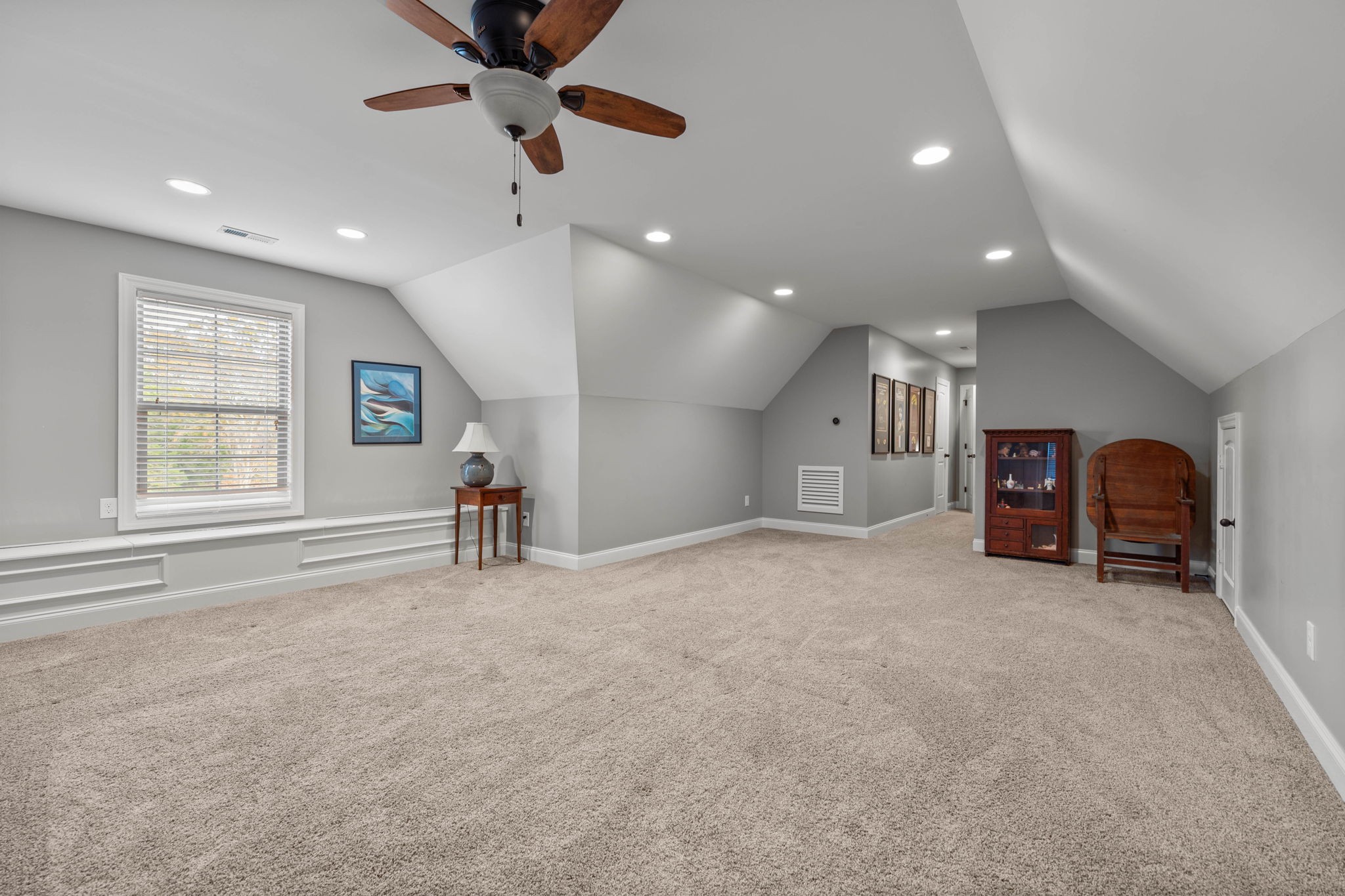 312 Cedar Street Lebanon, TN 37087 - Photo 42 of 69 a view of empty room with windows and ceiling fan