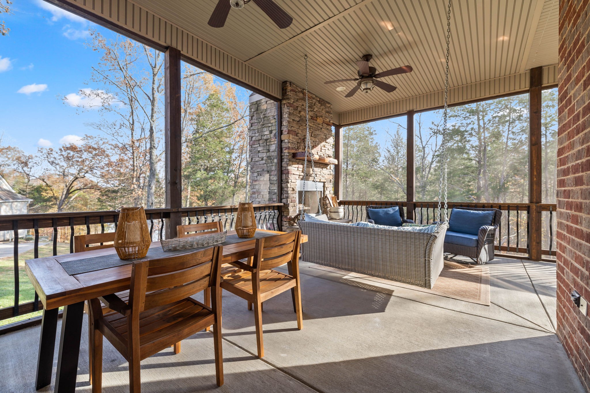 312 Cedar Street Lebanon, TN 37087 - Photo 45 of 69 a living room with large windows and a table