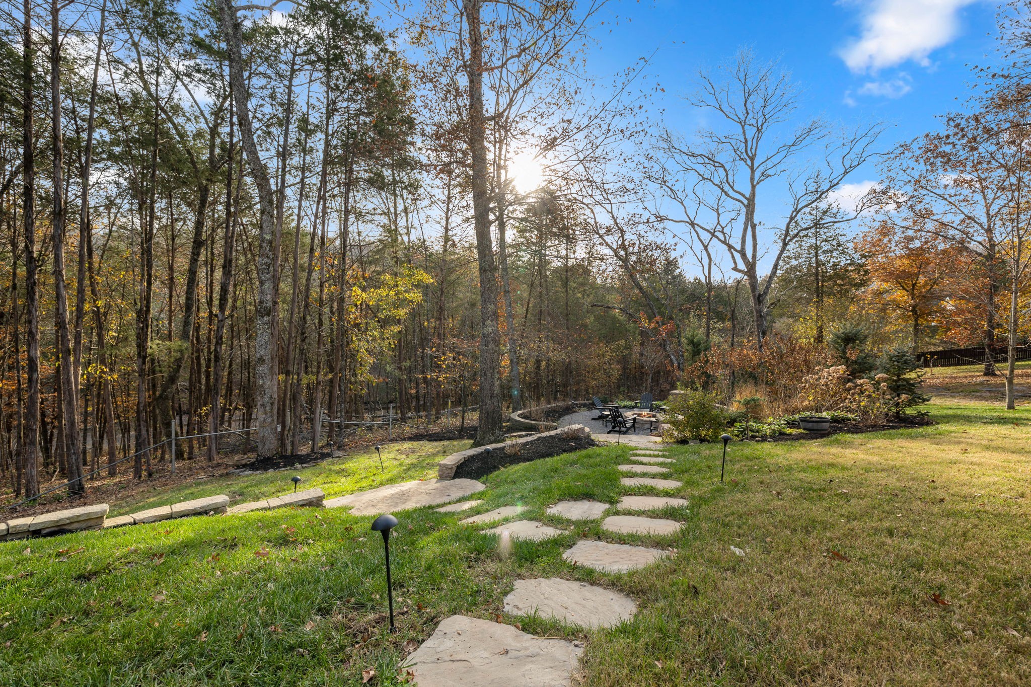 312 Cedar Street Lebanon, TN 37087 - Photo 50 of 69 a view of a swimming pool with a big yard and large trees