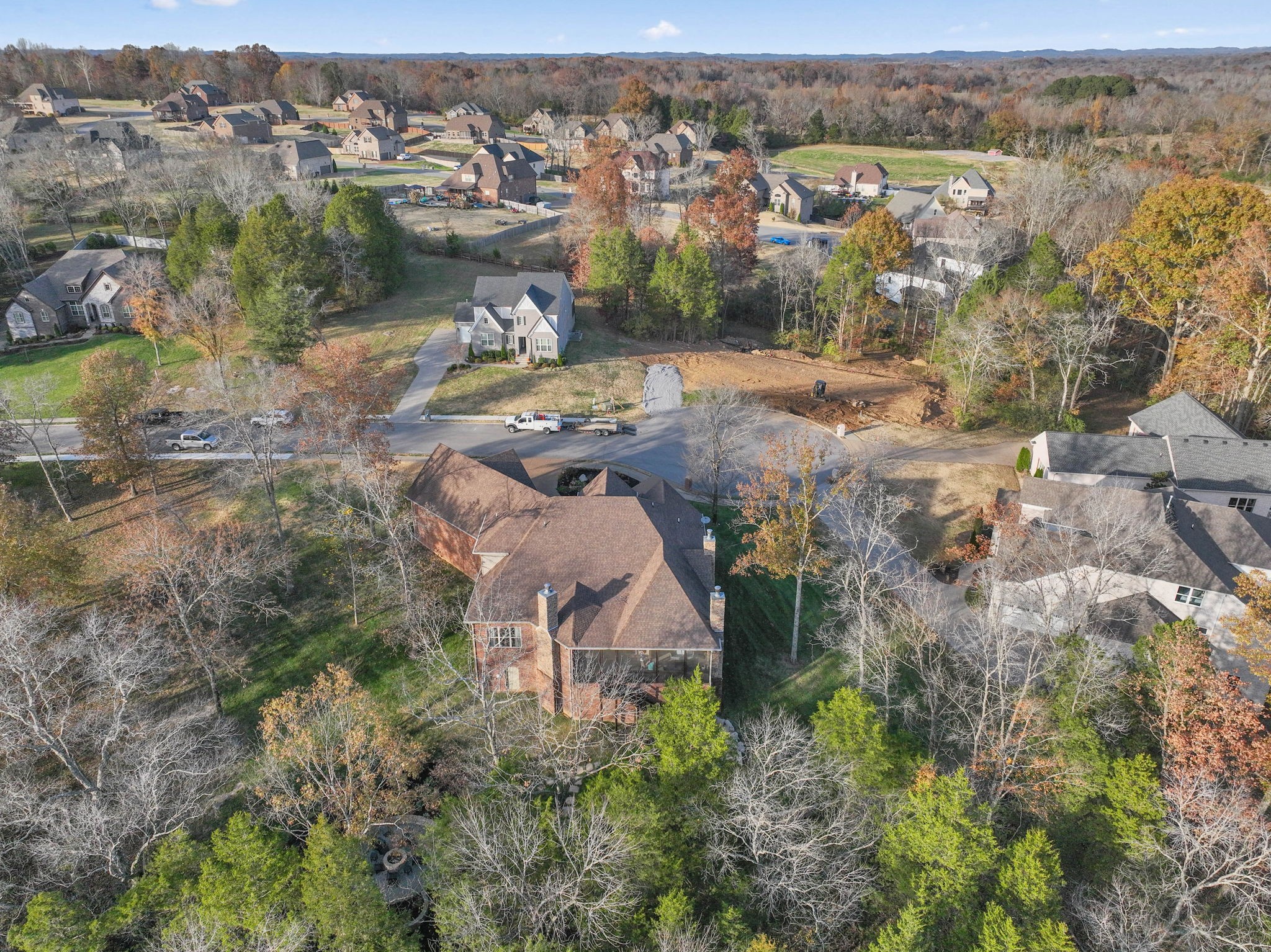 312 Cedar Street Lebanon, TN 37087 - Photo 57 of 69 an aerial view of a house with a yard