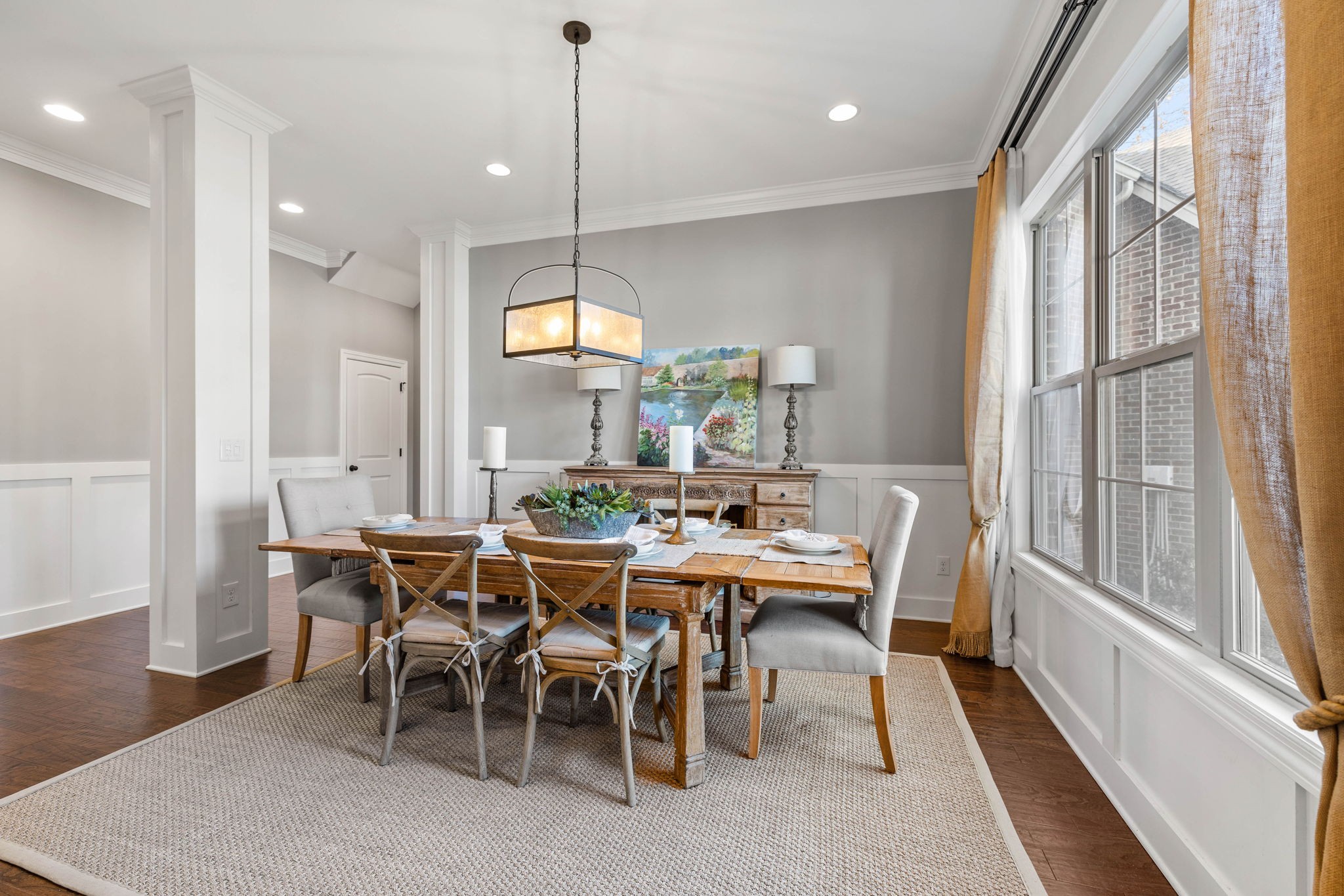 312 Cedar Street Lebanon, TN 37087 - Photo 6 of 69 a view of a dining room with furniture window and wooden floor