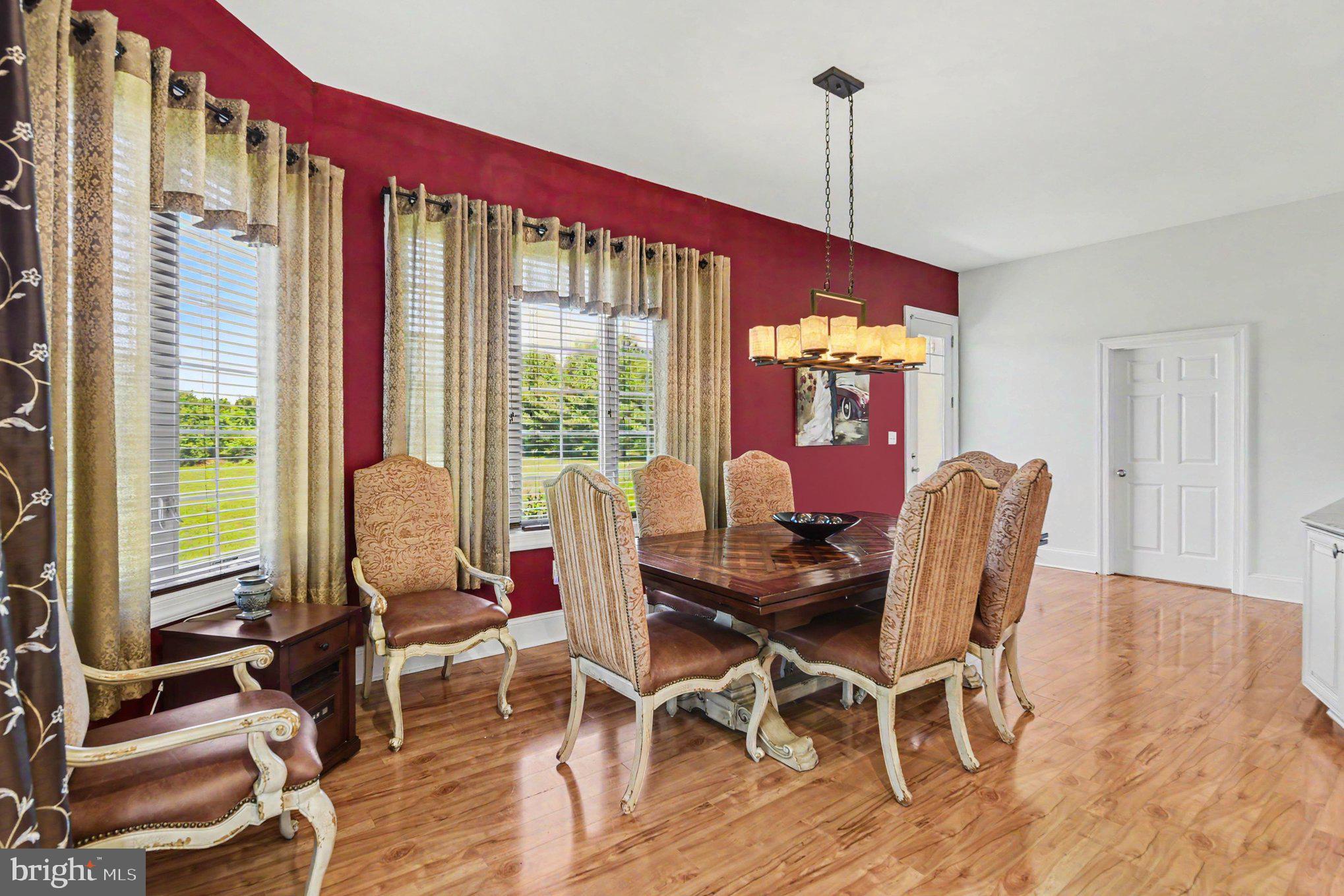 627 Dr Miller Road North East, MD 21901 - Photo 20 of 77 Sweeping Dining Area with Deck Access