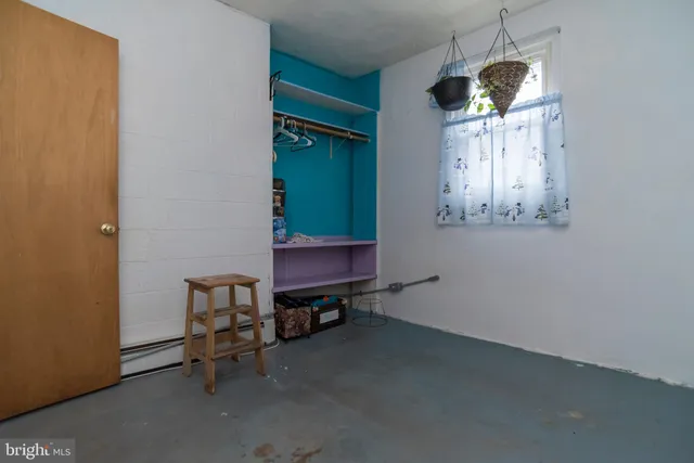 a view of a storage & utility room