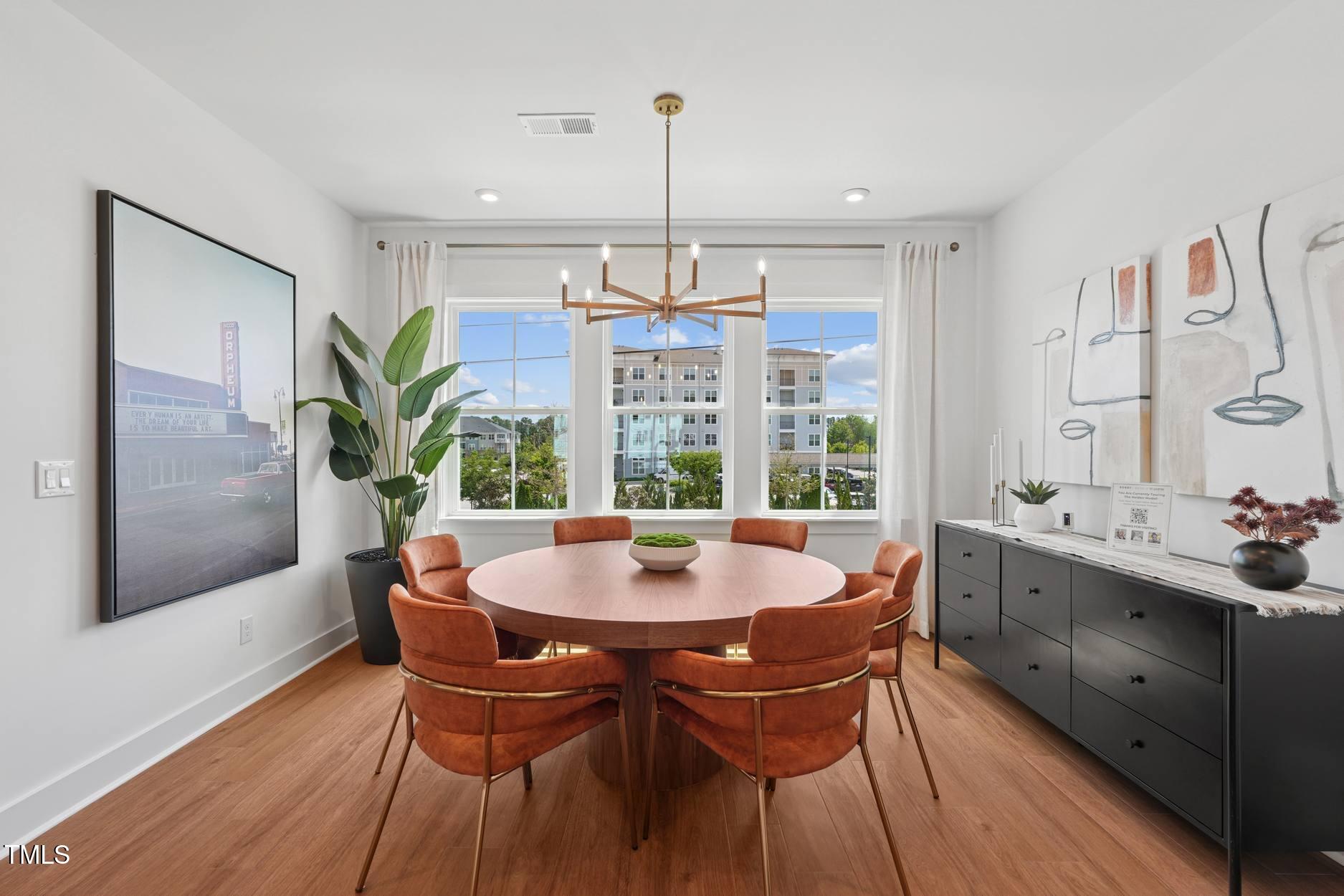 802 Hyperion Alley Wake Forest, NC 27587 - Photo 52 of 64 Twinleaf Townes 8_Holden Model_Dining_5.