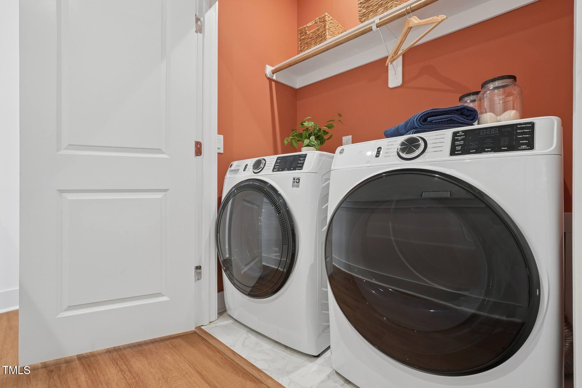 802 Hyperion Alley Wake Forest, NC 27587 - Photo 57 of 64 Twinleaf Townes 8_Holden Model_Laundry 1