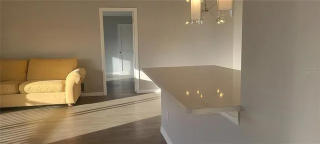 view of a bathroom with sink and mirror