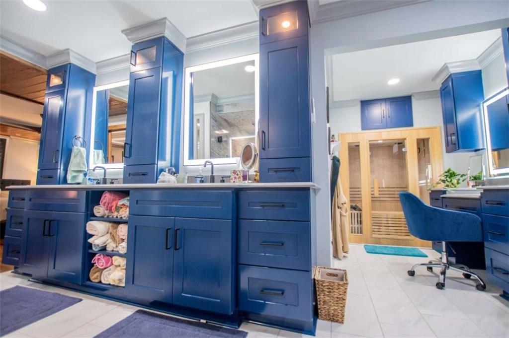 2070 Lovvorn Road Carrollton, GA 30117 - Photo 47 of 98 a bathroom with a sink and a mirror