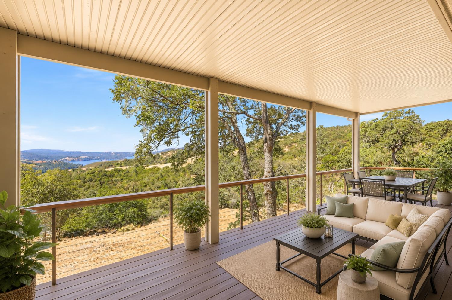 6840 Gallagher Road Pilot Hill, CA 95664 - Photo 33 of 45 The covered deck a great place to read a book, to enjoy a conversation, or just to contemplate nature.