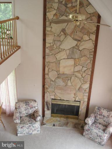 6954 Fox Chase Road New Market, MD 21774 - Photo 13 of 15 Two Story Stone Fireplace