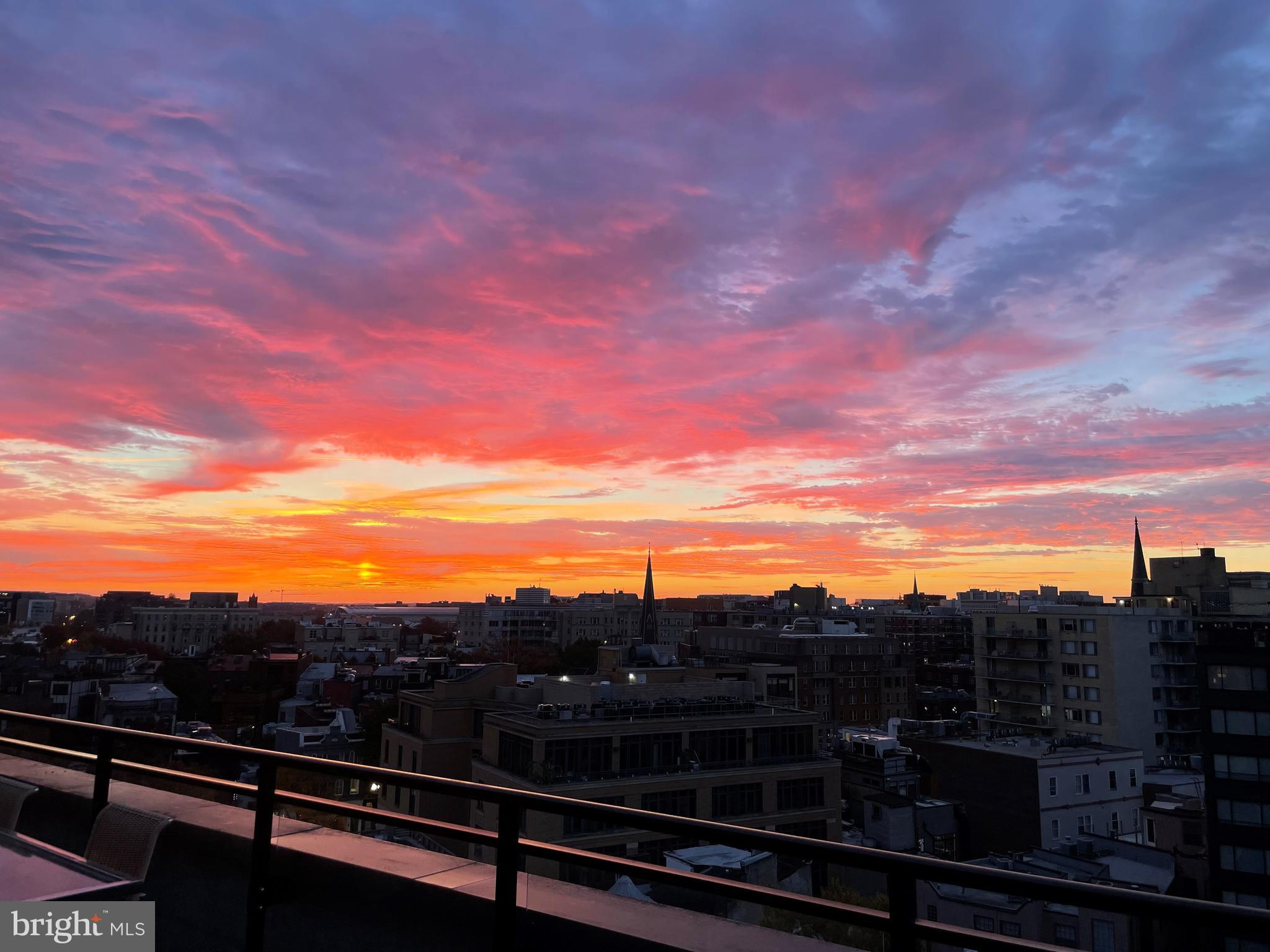 1427 Rhode Island Avenue Northwest, Unit PH01 Washington, DC 20005 - Photo 14 of 39 a view of city from balcony