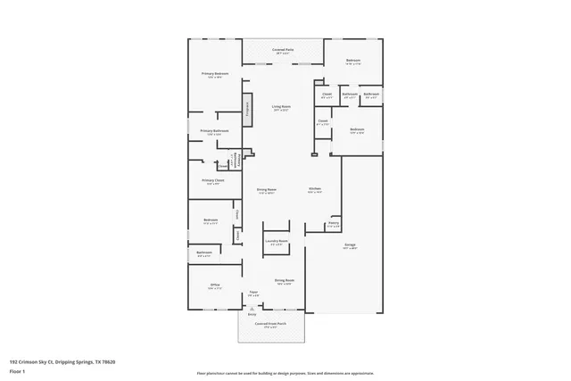 $660,000 | 192 Crimson Sky Court, Dripping Springs, TX 78620