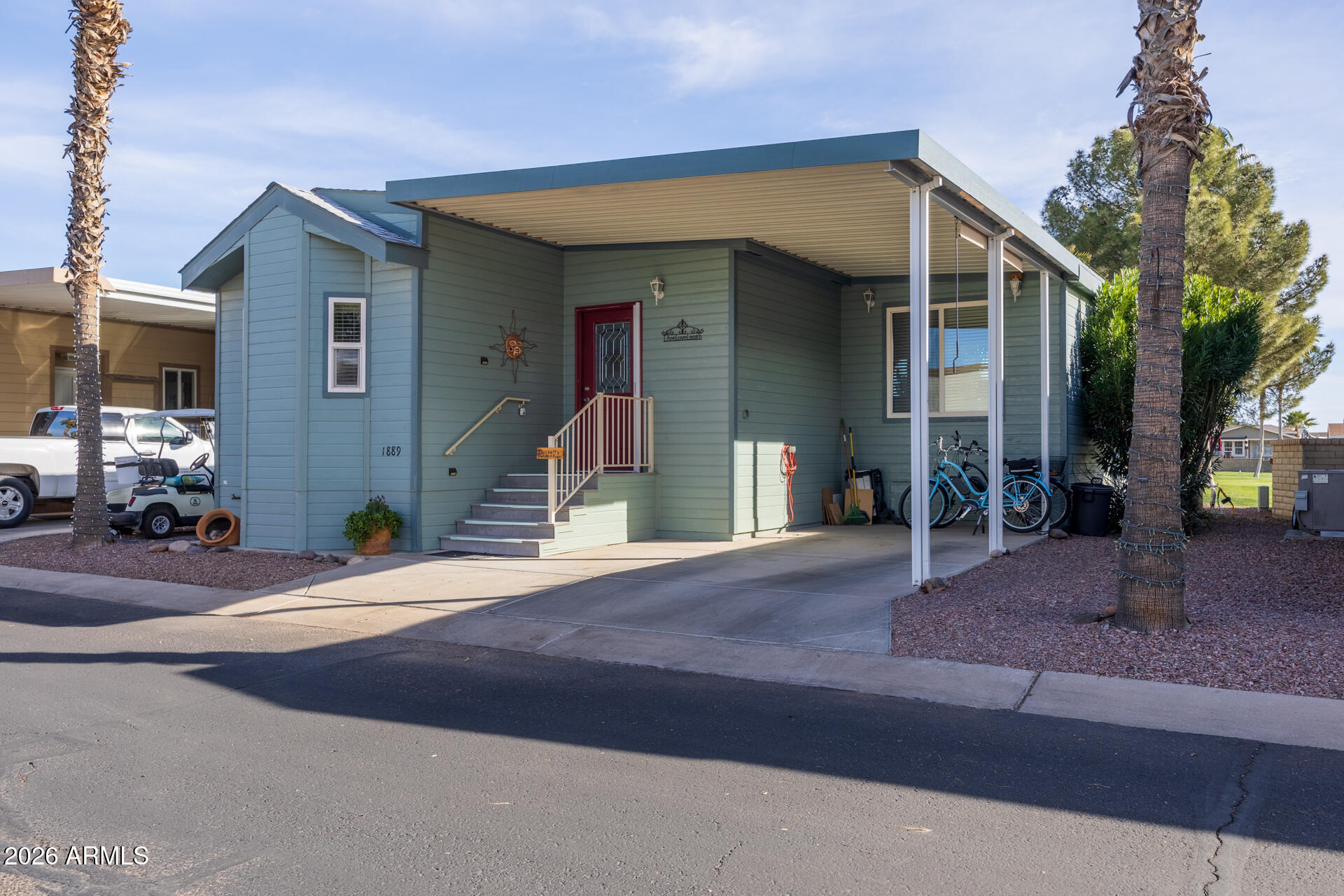 1110 North Verbena Henness Road, Unit 1889 Casa Grande, AZ 85122 - Photo 28 of 51 1110 N Henness Lot 1889 - Front Right
