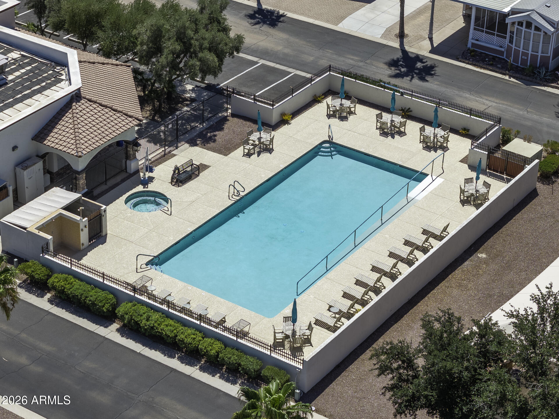 1110 North Verbena Henness Road, Unit 1889 Casa Grande, AZ 85122 - Photo 37 of 51 Palm Creek Ind Agent Drone Photo 14 (2)