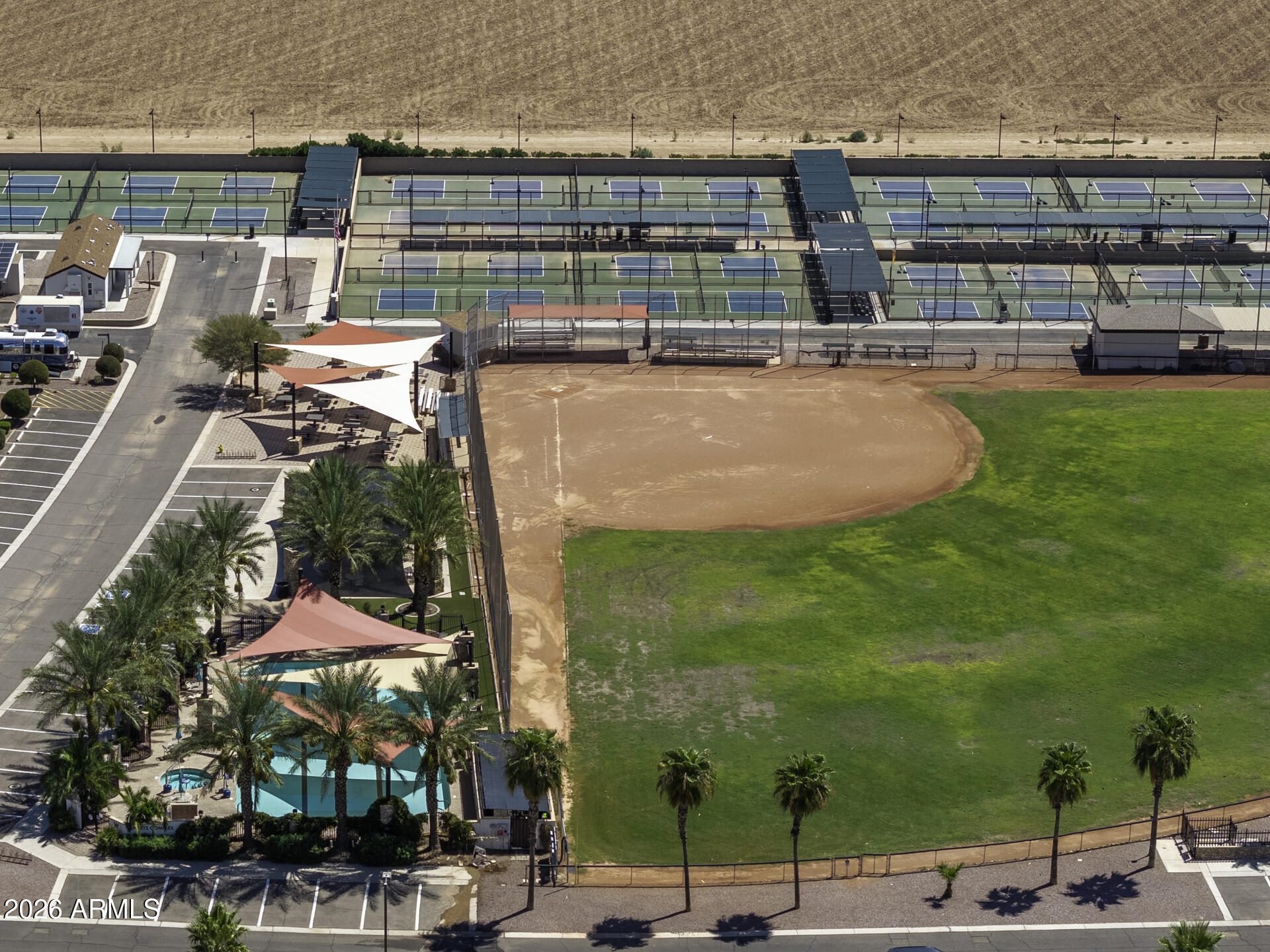 1110 North Verbena Henness Road, Unit 1889 Casa Grande, AZ 85122 - Photo 47 of 51 Palm Creek Ind Agent Drone Photo 9 (3)