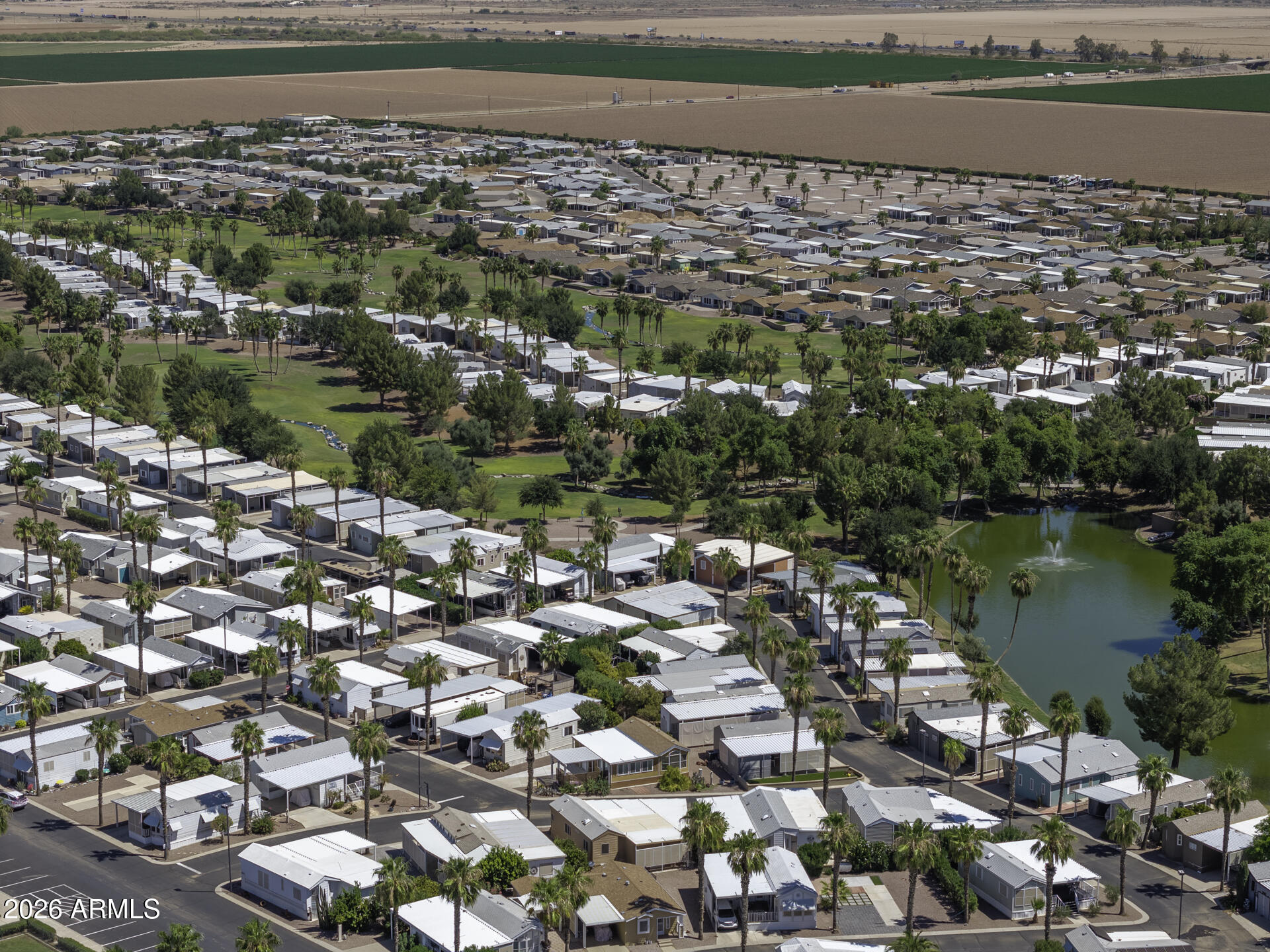 1110 North Verbena Henness Road, Unit 1889 Casa Grande, AZ 85122 - Photo 50 of 51 Palm Creek Ind Agent Drone Photo 4 (2)