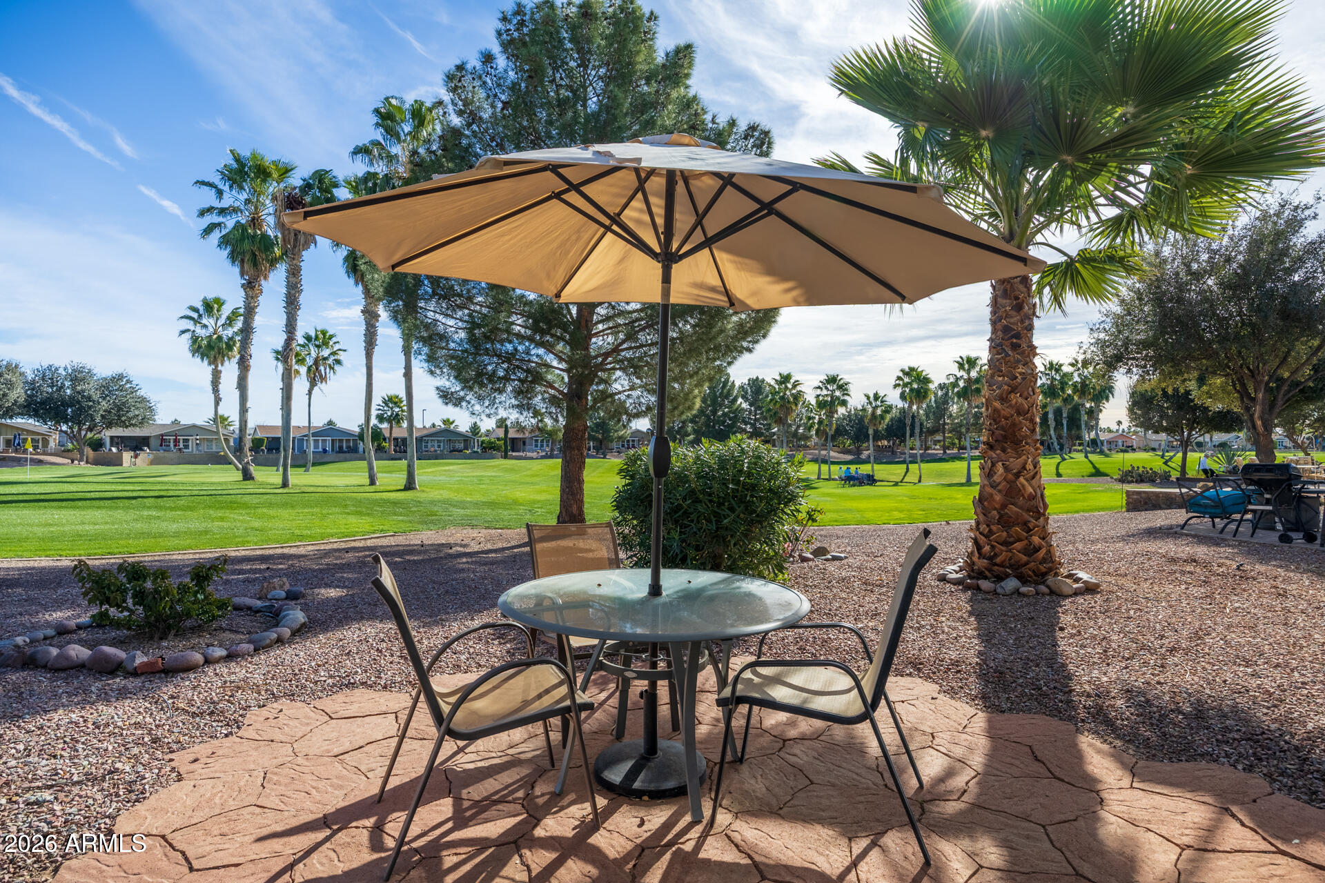 1110 North Verbena Henness Road, Unit 1889 Casa Grande, AZ 85122 - Photo 7 of 51 1110 N Henness Lot 1889 - Back Yard Golf